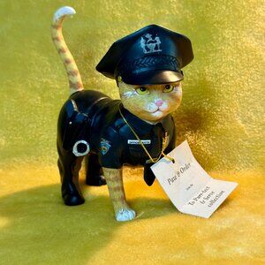 Paw & Order ~ The Purr-tect & Serve Collection HAMILTON COLLECTION # 6247